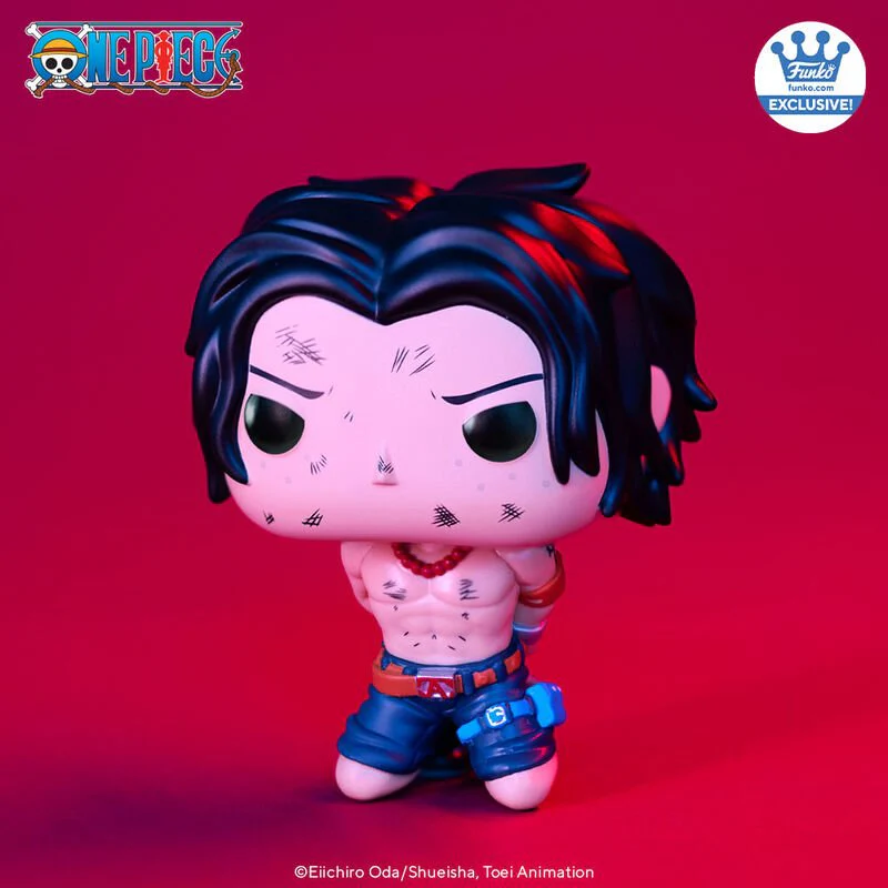 Funko Pop! Animation: One Piece - Portgas D. Ace Execution with Protector #1818 Shop Exclusive - Image 3