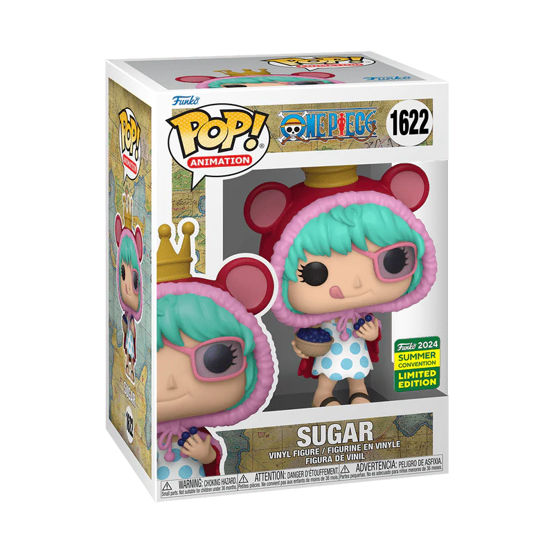 Funko Pop! Animation: One Piece - Sugar #1622 Grape Scented 2024 Summer Convention - Image 2