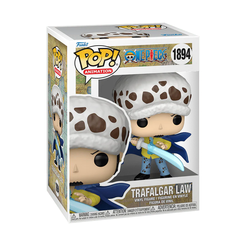 Funko Pop! Animation: One Piece - Trafalgar Law #1894 - Image 2