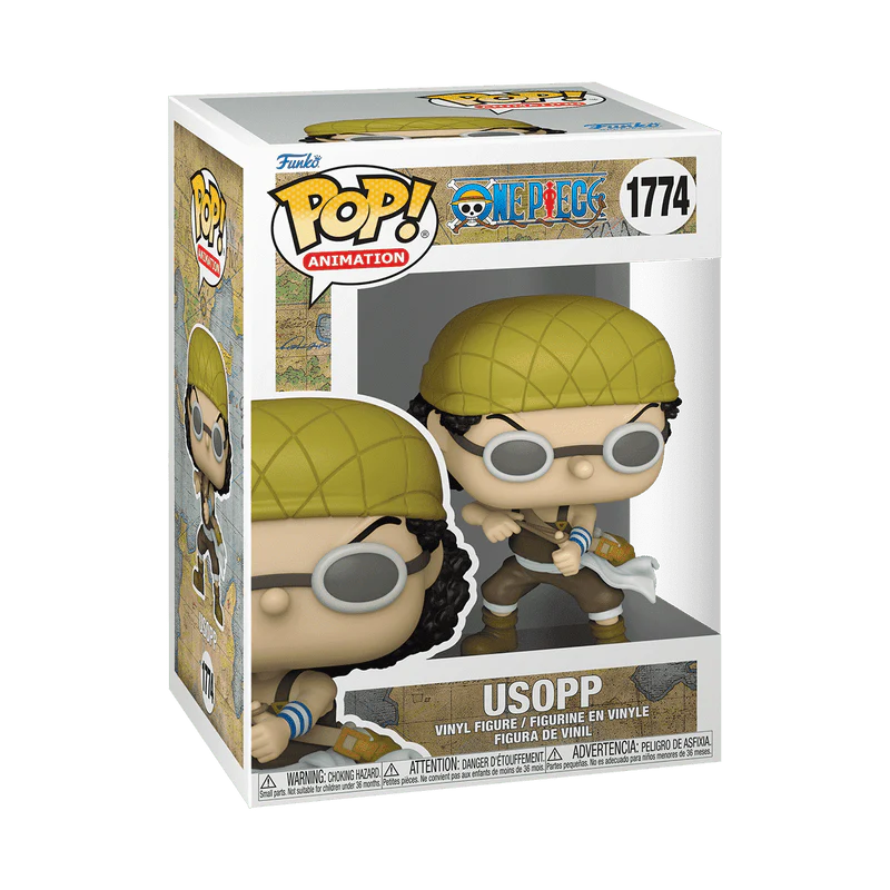 Funko Pop! Animation: One Piece - Usopp with Rubber Band #1774 - Image 2