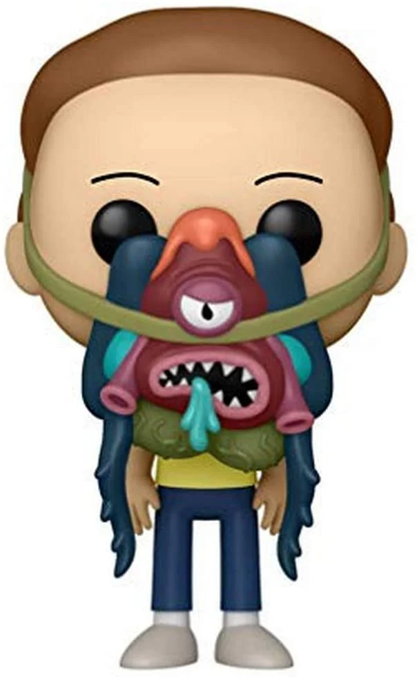 Funko Pop! Animation: Rick & Morty - Morty with Glorzo Vinyl Figure - Image 1