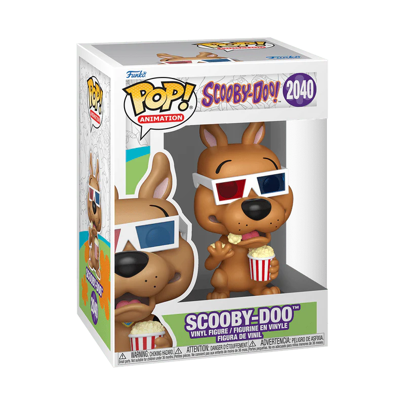 Funko Pop! Animation: Scooby-Doo - Scooby-Doo with 3D Glasses #2040 - Image 2