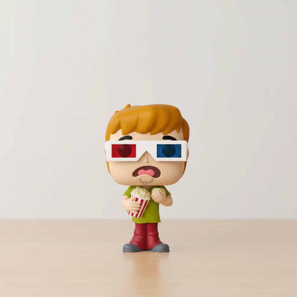 Funko Pop! Animation: Scooby-Doo - Shaggy with 3D Glasses #2039 - Image 3