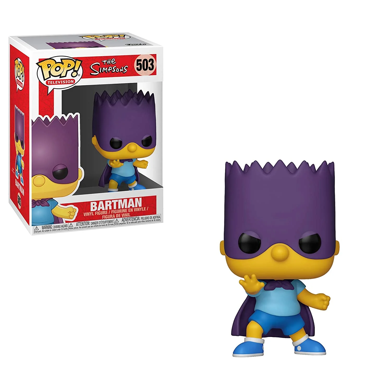 Funko Pop Animation Simpsons – Bart – Bartman Vinyl Figure