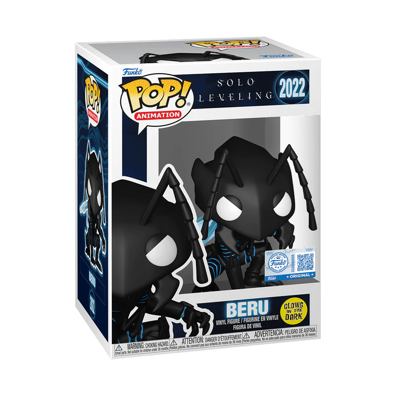 Funko Pop! Animation: Solo Leveling - Beru Glow-in-the-Dark #2022 Entertainment Earth Exclusive - Image 2