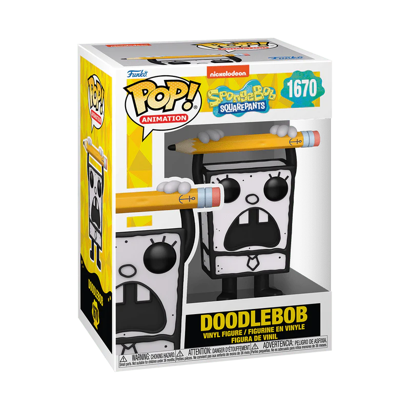 Funko Pop! Animation: SpongeBob SquarePants 25th Anniversary - DoodleBob #1670 - Image 2