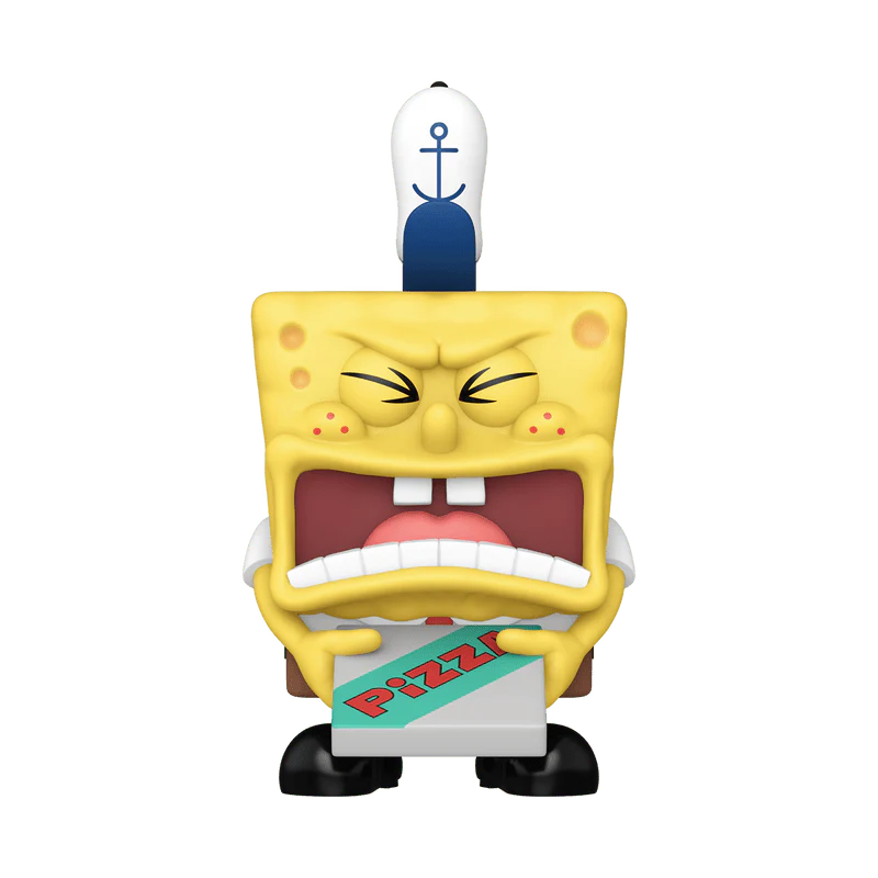 Funko Pop! Animation: SpongeBob SquarePants 25th Anniversary - Krusty Krab Pizza SpongeBob #1667 - Image 1