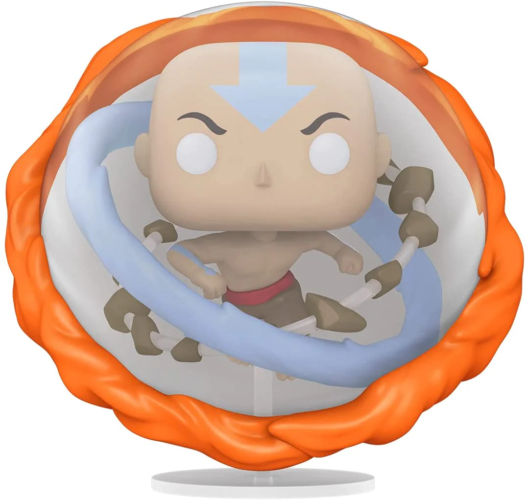 Funko Pop! Animation Super: Avatar - Aang All Elements Vinyl Figure - Image 1