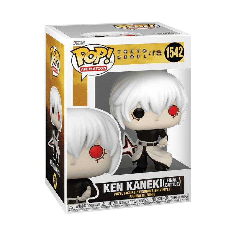 Funko Pop! Animation: Tokyo Ghoul:re - Ken Kaneki Final Battle #1542 - Image 2