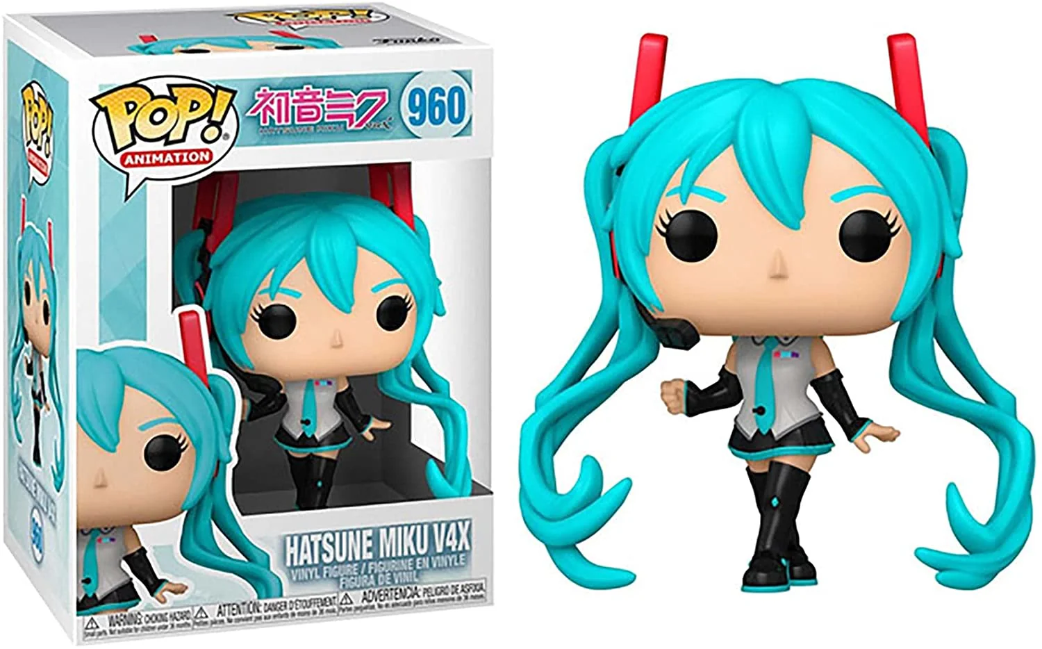 Funko Pop! Animation: Vocaloid - Hatsune Miku V4X Vinyl Figure - Image 1