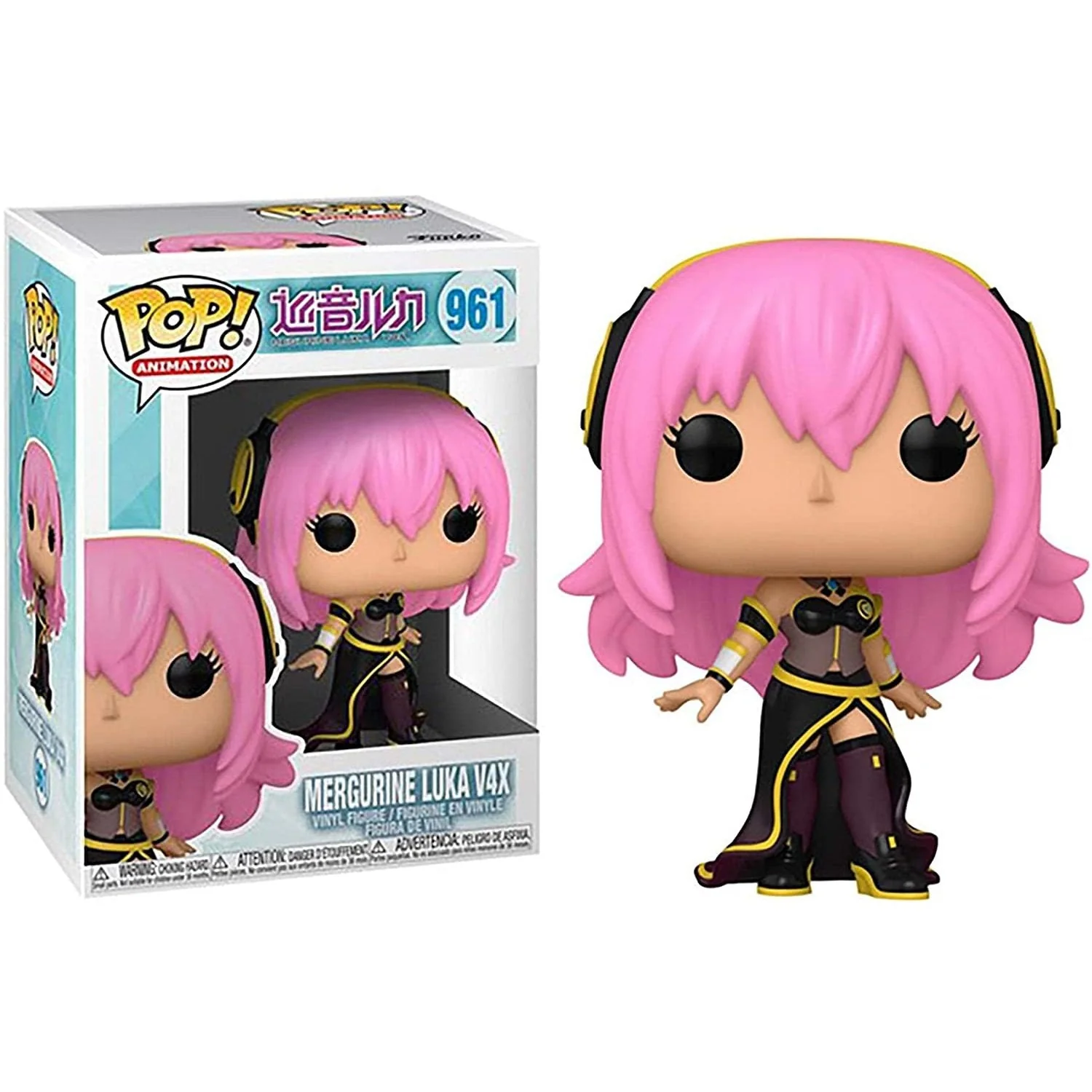 Funko Pop! Animation: Vocaloid - Mergurine Luka V4X Vinyl Figure - Image 1
