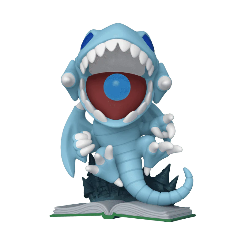 Funko Pop! Animation: Yu-Gi-Oh! - Blue-Eyes Toon Dragon #1478 Glow-in-the-Dark Hot Topic Exclusive - Image 2