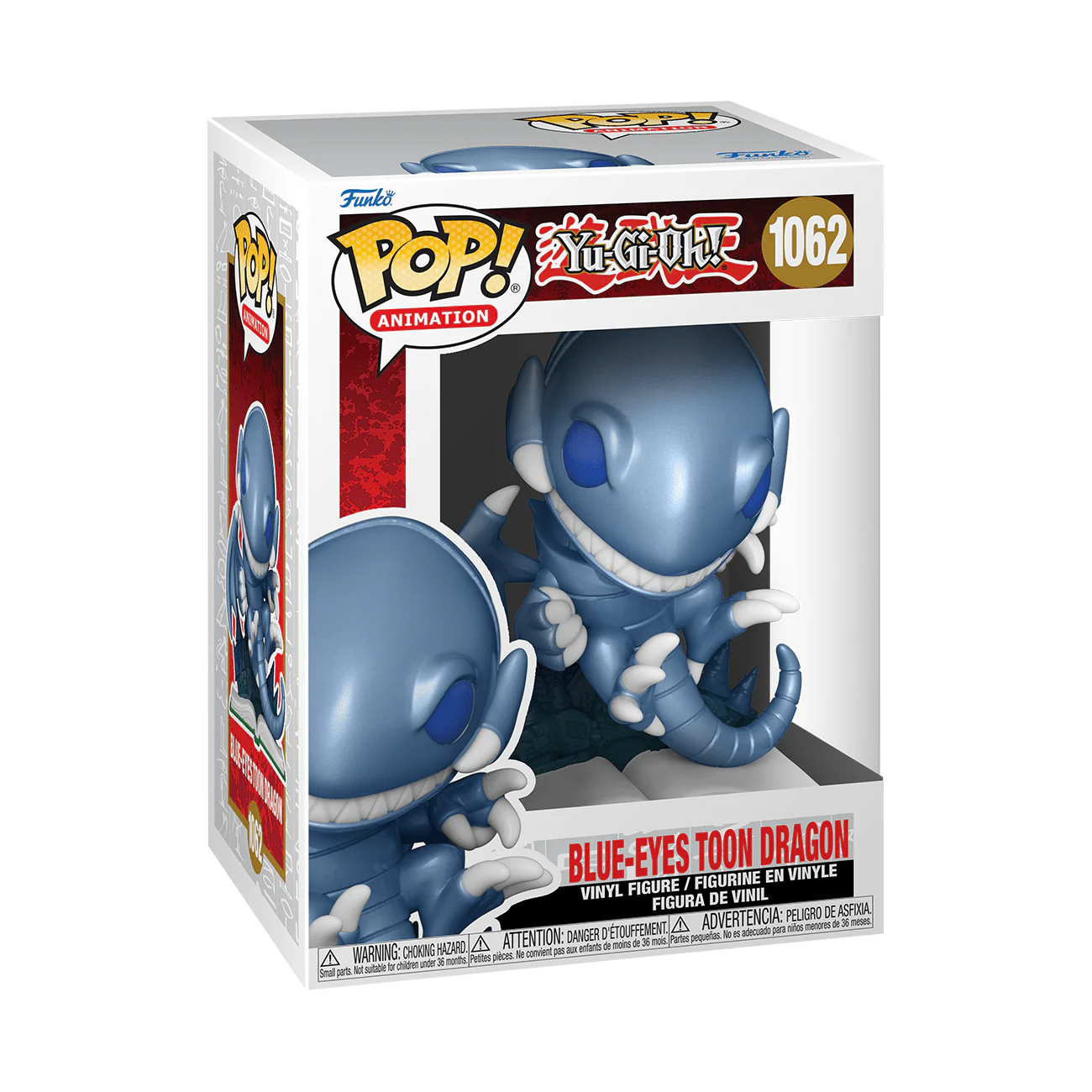 Funko Pop! Animation: Yu-Gi-Oh - Blue Eyes Toon Dragon - Image 2