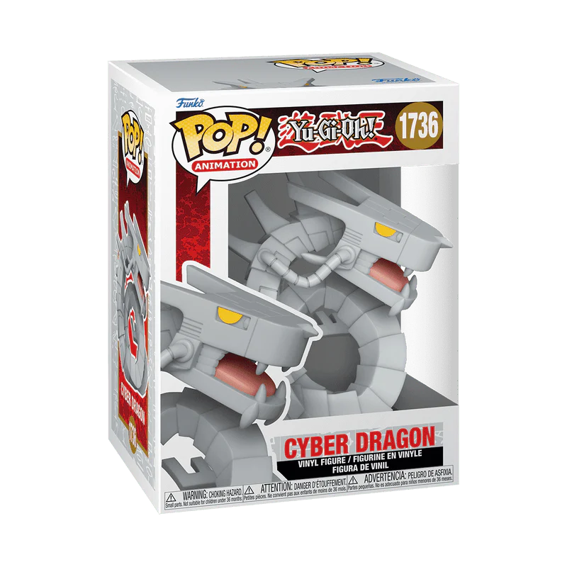 Funko Pop! Animation: Yu-Gi-Oh! - Cyber Dragon #1736 - Image 2