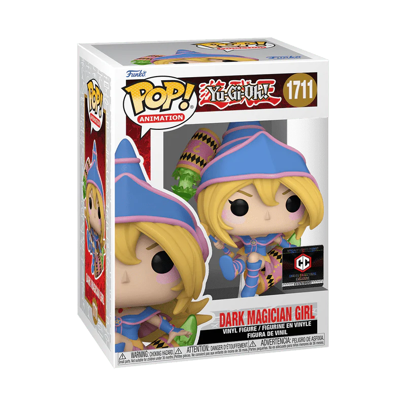 Funko Pop! Animation: Yu-Gi-Oh! - Dark Magician Girl with Magic Cylinder #1711 Chalice Collectibles Exclusive - Image 2