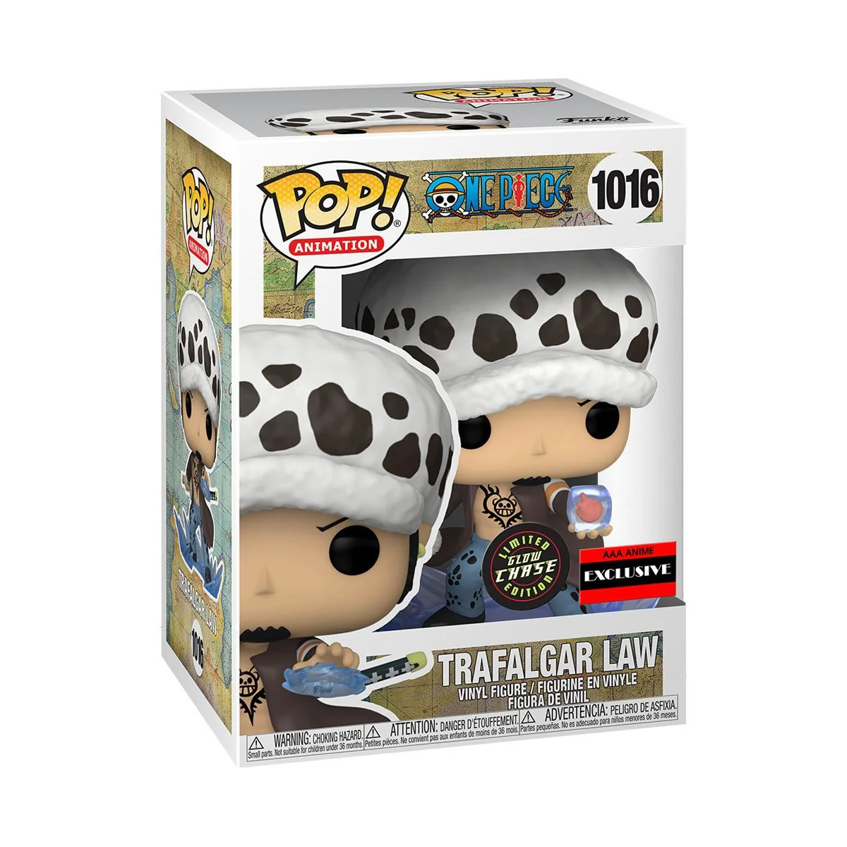 Funko Pop! Anime: One Piece - Trafalgar D. Law Room Chase AAA Anime Exclusive - Image 2