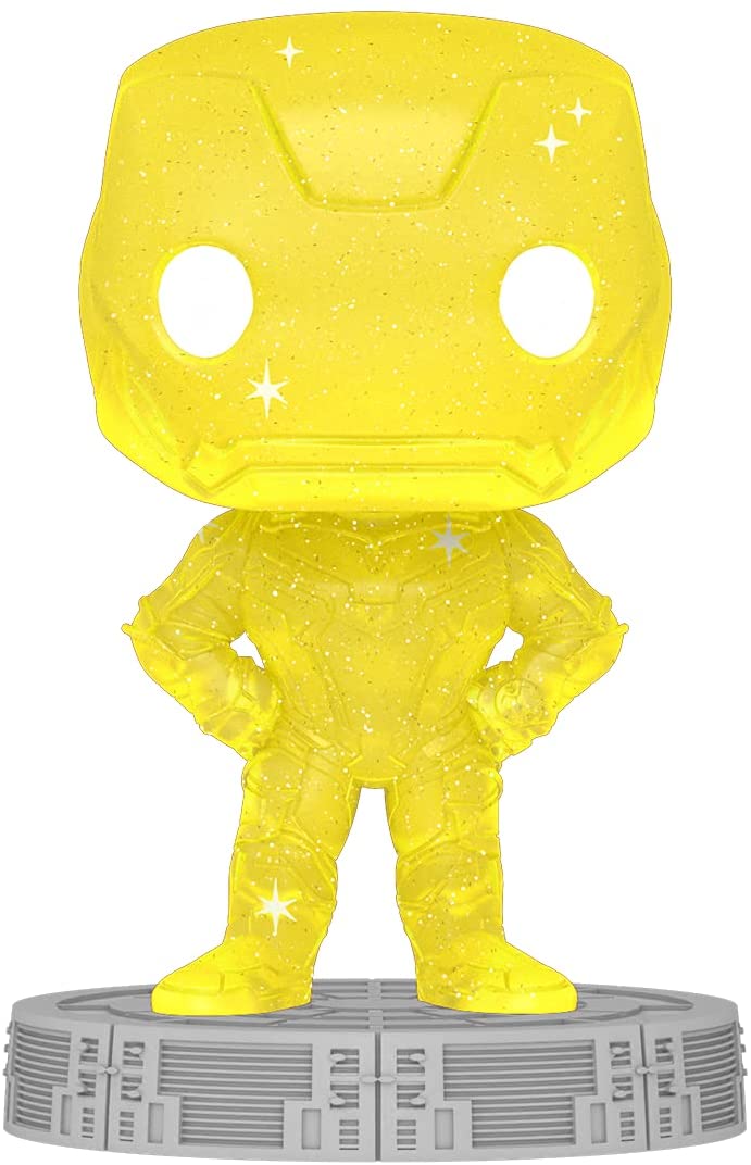 Funko Pop! Artist Series Marvel: Infinity Saga - Iron Man #47 with Pop! Protector - Image 1