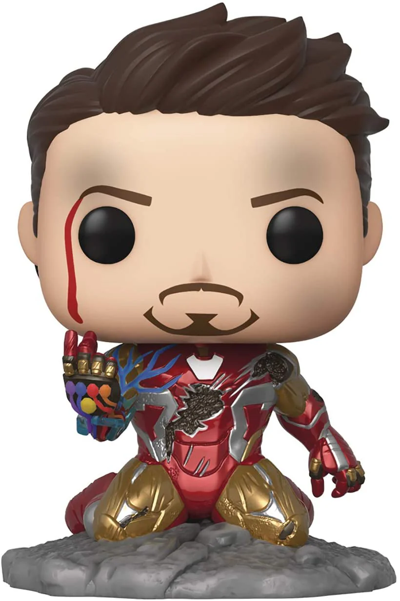 Funko Pop! Deluxe Marvel: Avengers: Endgame – I Am Iron Man #580 Glow-in-the-Dark PX Previews Exclusive