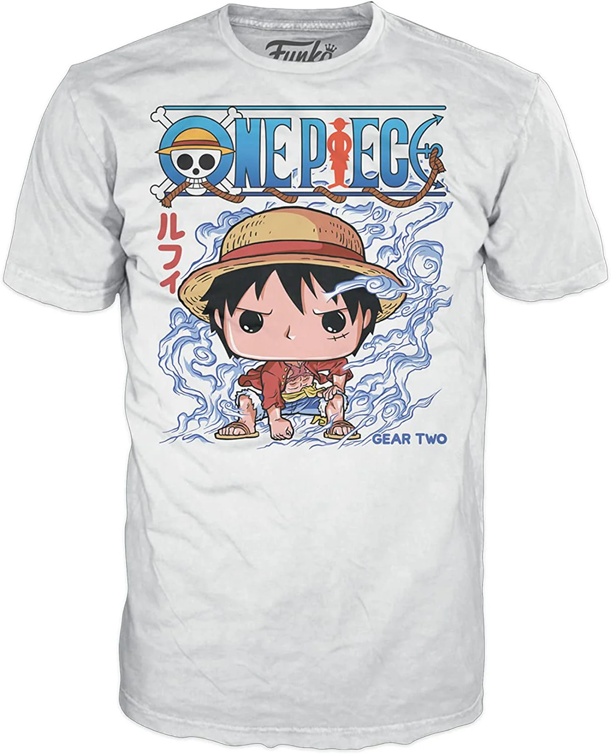 Funko Pop! Boxed Tee: One Piece - Luffy Gear Two - Image 1