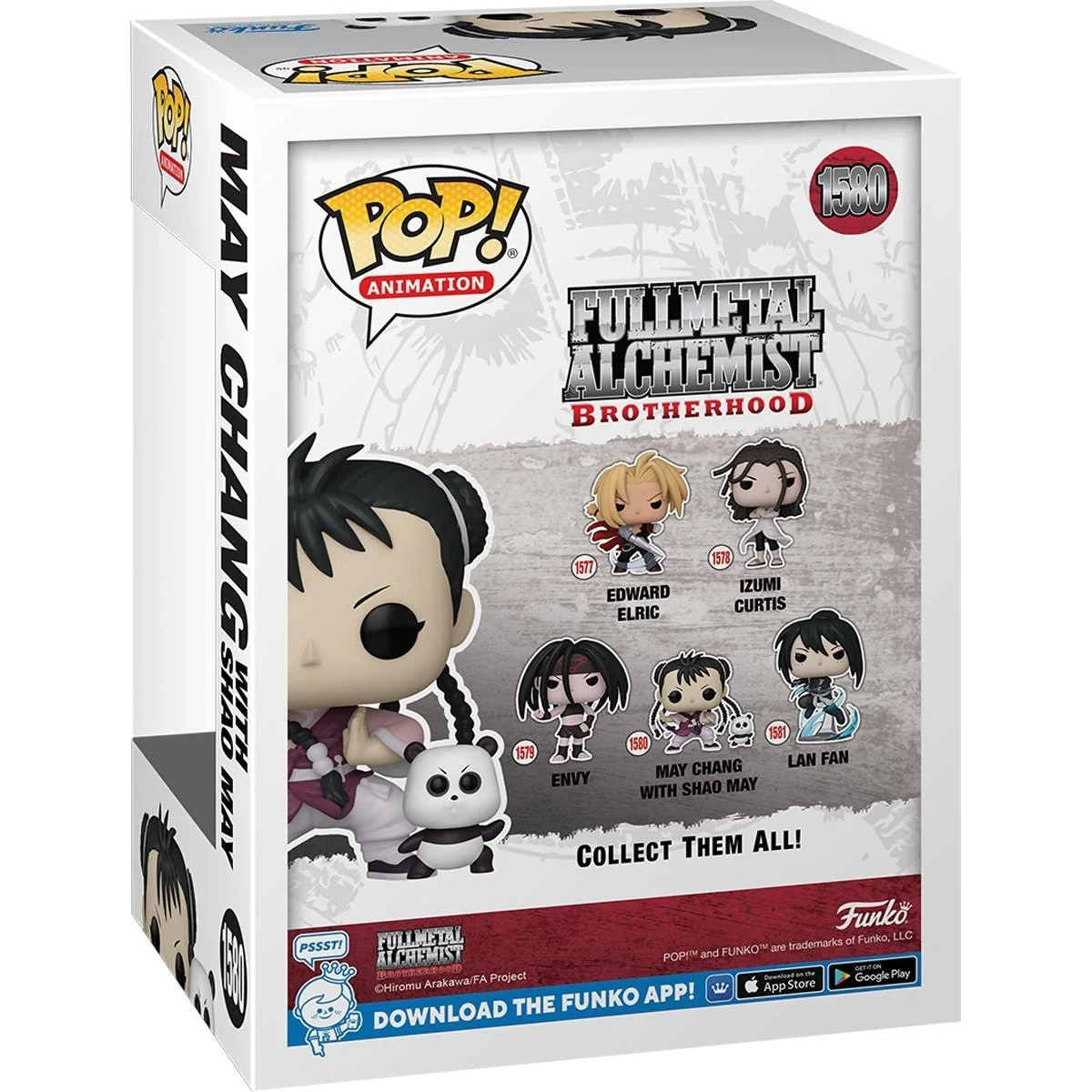 Funko Pop! & Buddy Animation: Fullmetal Alchemist: Brotherhood - May Chang with Shao May #1580 - Image 3