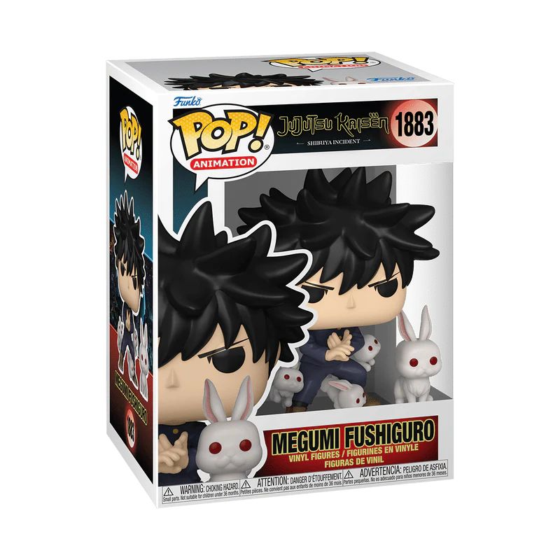 Funko Pop! & Buddy Animation: Jujutsu Kaisen - Megumi Fushiguro with Rabbits #1883 - Image 2