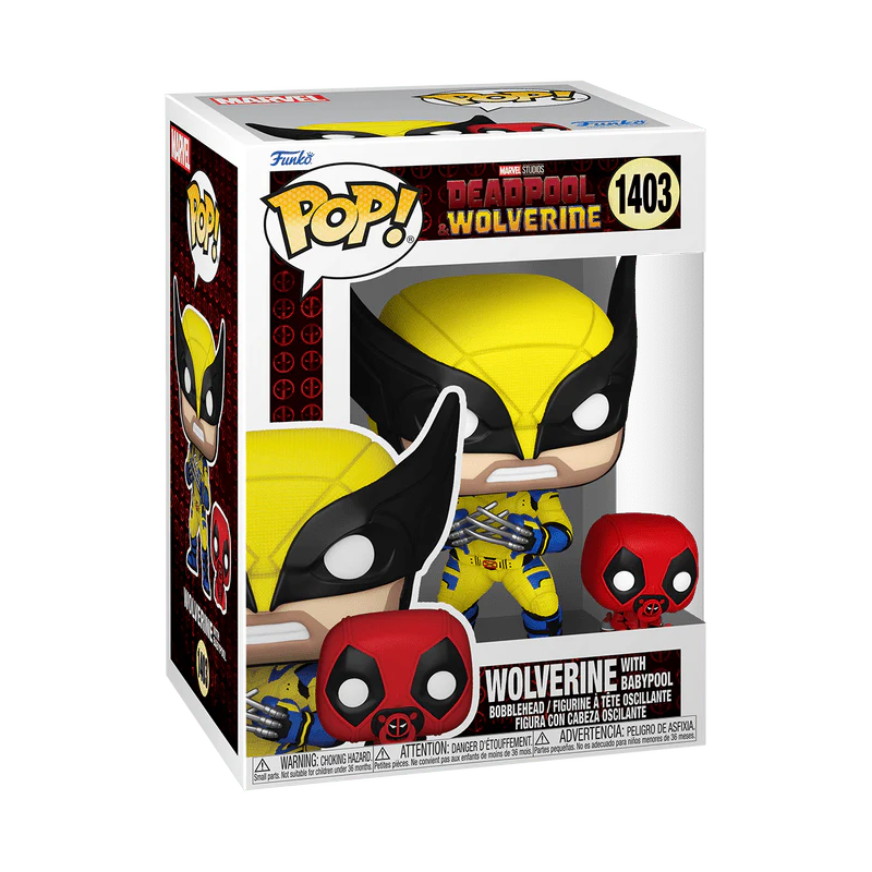 Funko Pop! & Buddy Marvel: Deadpool & Wolverine - Wolverine and Babypool #1403 - Image 2