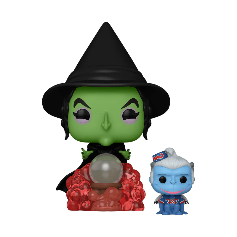 Funko Pop! & Buddy Movies: The Wizard of Oz 85th Anniversary – Wicked Witch with Winged Monkey #1581 2024 Summer Convention