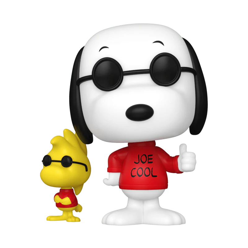 Funko Pop! & Buddy Television: Peanuts - Joe Cool & Woodstock #1680 - Image 1