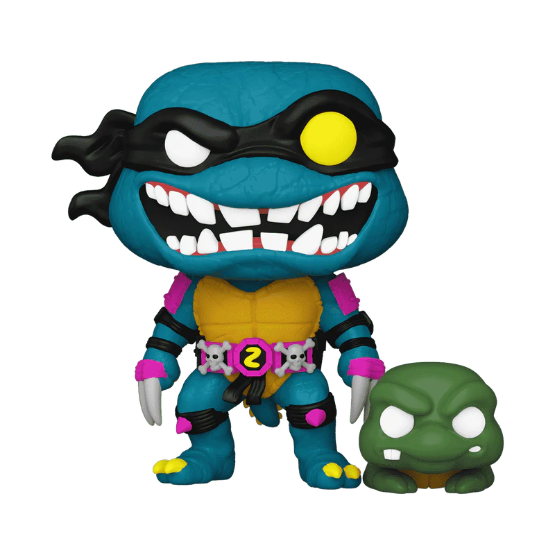 Funko Pop! & Buddy Television: Teenage Mutant Ninja Turtles - Slash with Pre-Mutated Slash #1558 - Image 1