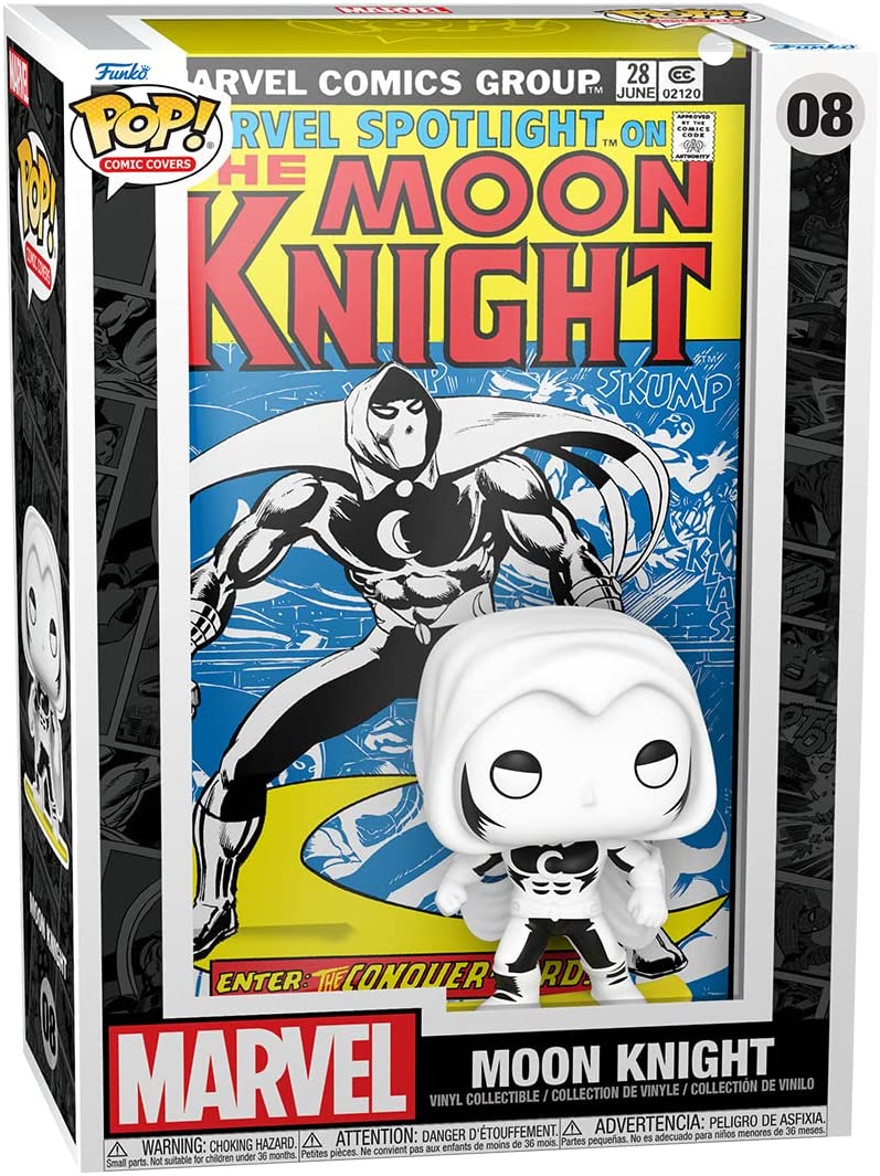 Funko Pop! Comic Cover: Marvel - Moon Knight Vinyl Figure - Image 1