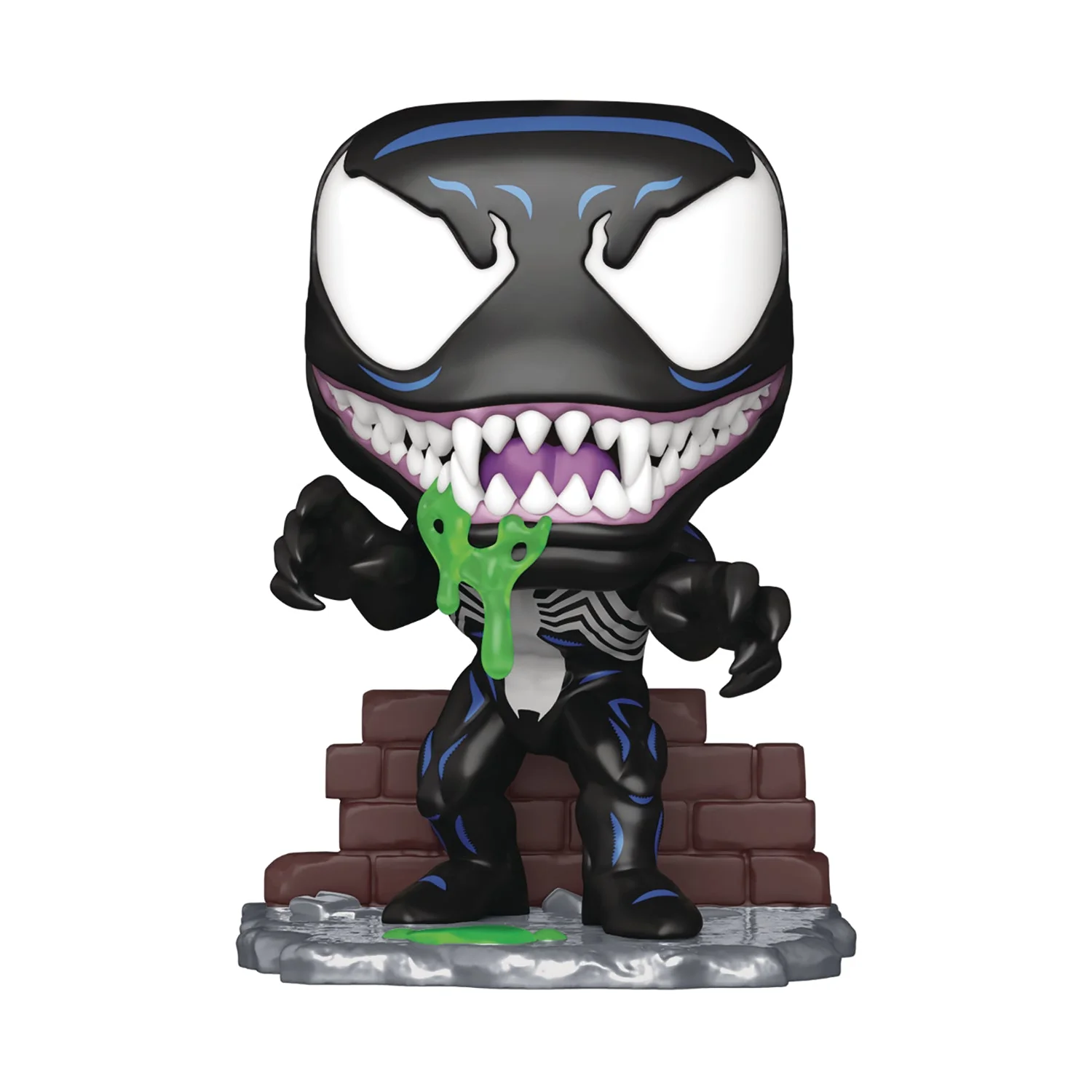 Funko Pop! Comic Cover: Marvel Venom Lethal Protector Glow in The Dark Previews Exclusive Vinyl Figure - Image 1