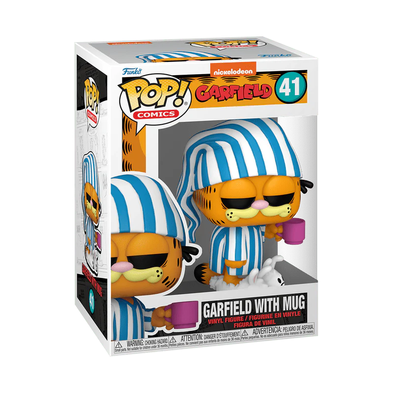 Funko Pop! Comics: Garfield - Garfield with Mug #41 - Image 2