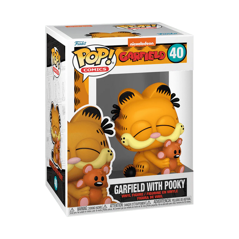 Funko Pop! Comics: Garfield - Garfield with Pooky #40 - Image 2