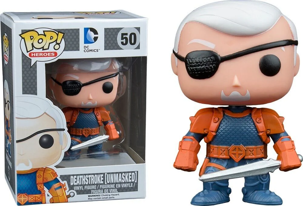 Funko Pop! DC Comics - Unmasked Deathstroke - Image 1