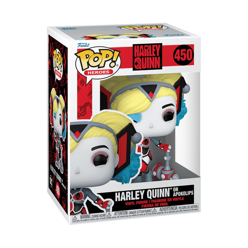 Funko Pop! Heroes: DC - 30th Anniversary Harley Quinn on Apokolips #450 - Image 2