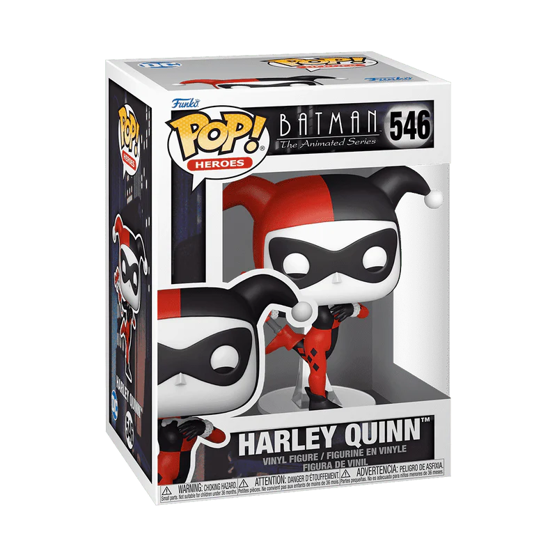 Funko Pop! DC Heroes: Batman: The Animated Series - Harley Quinn #546 - Image 2