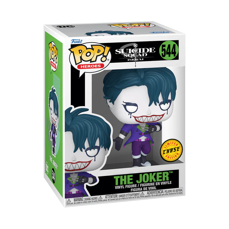 Funko Pop! DC Heroes: Suicide Squad Isekai - The Joker with Knives Chase #535 - Image 2