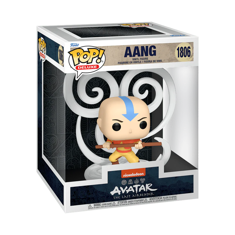 Funko Pop! Deluxe: Avatar: The Last Airbender - Aang #1806 - Image 2