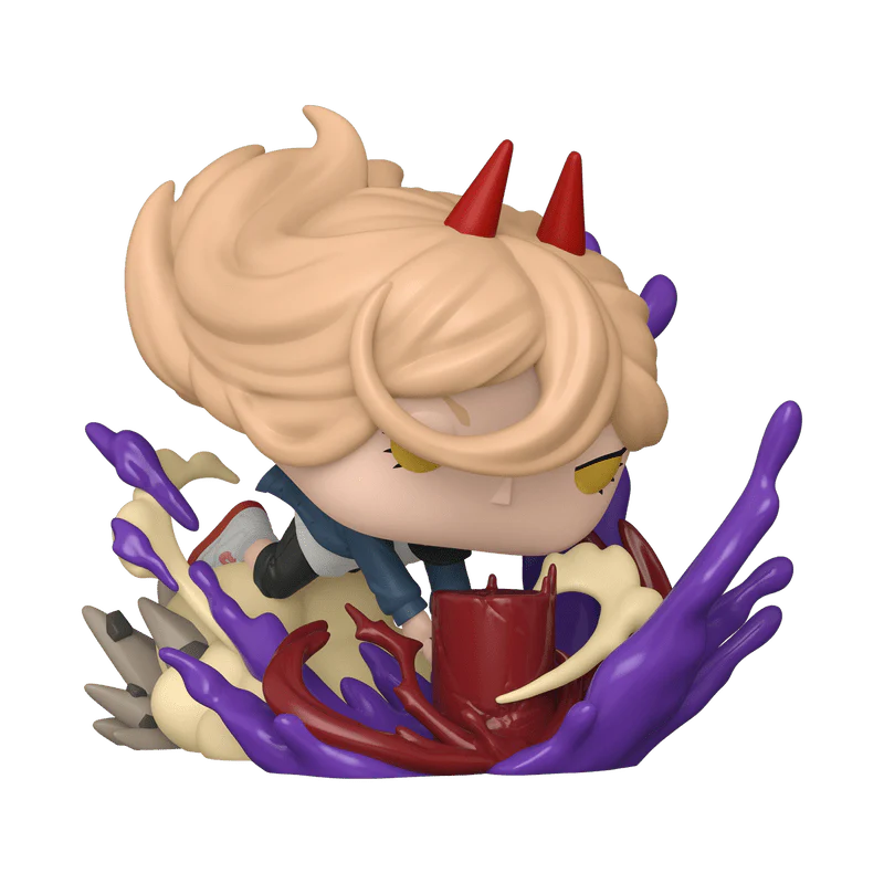 Funko Pop! Deluxe: Chainsaw Man - Power with Blood Hammer #1973 - Image 1