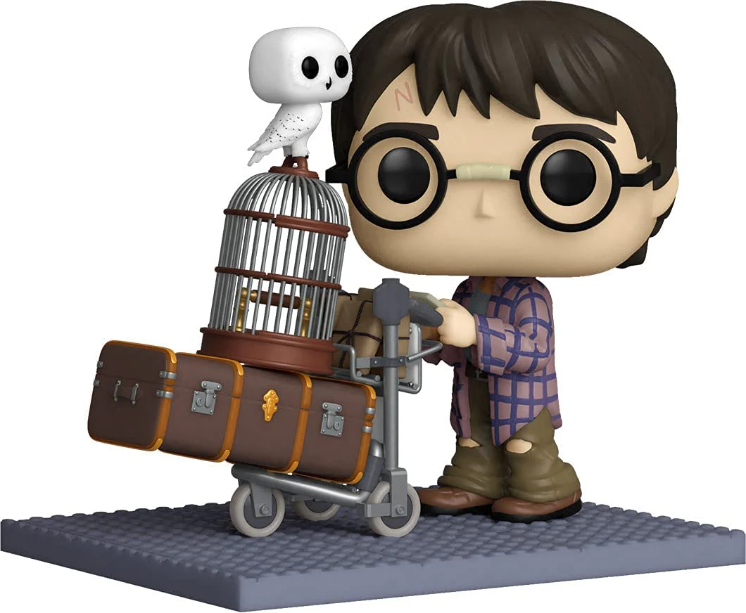Funko Pop! Deluxe Harry Potter 20th Anniversary Harry Pushing Trolley Vinyl Figure - Image 1