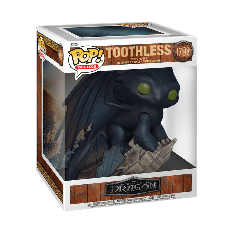Funko Pop! Deluxe: How to Train Your Dragon Live Action - Toothless #1792 - Image 2