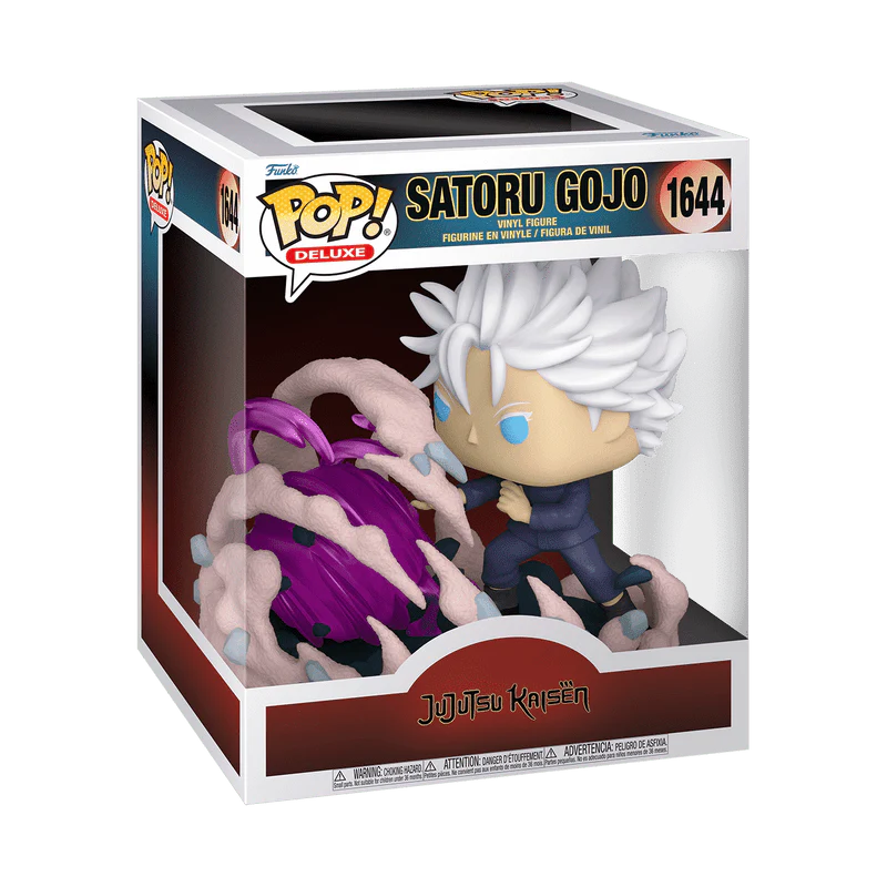 Funko Pop! Deluxe: Jujutsu Kaisen - Satoru Gojo using Hollow Technique Purple #1644 - Image 2