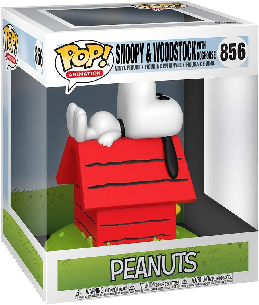 Funko Pop! Deluxe: Peanuts - Snoopy & Woodstock with Doghouse #856 - Image 2