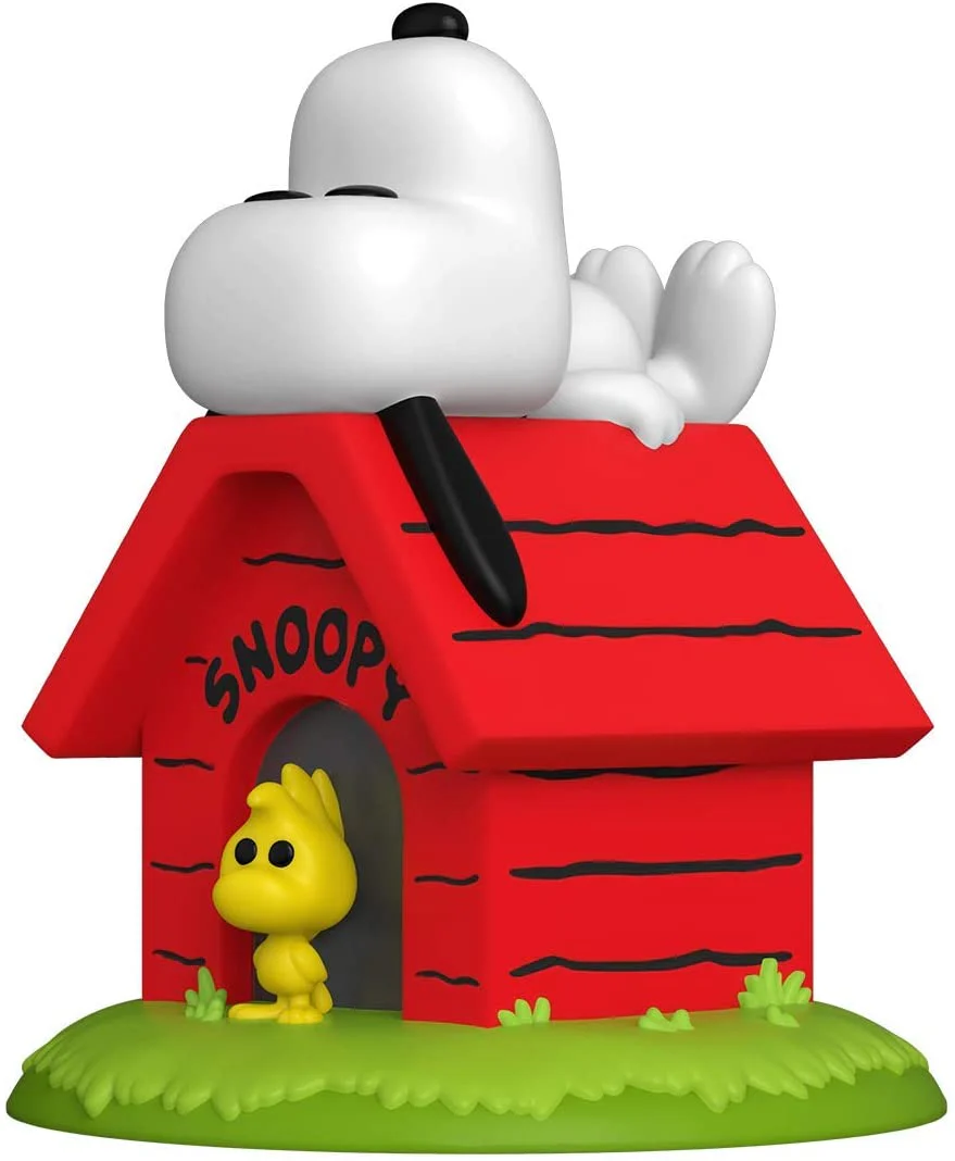 Funko Pop! Deluxe: Peanuts - Snoopy & Woodstock with Doghouse #856 - Image 1