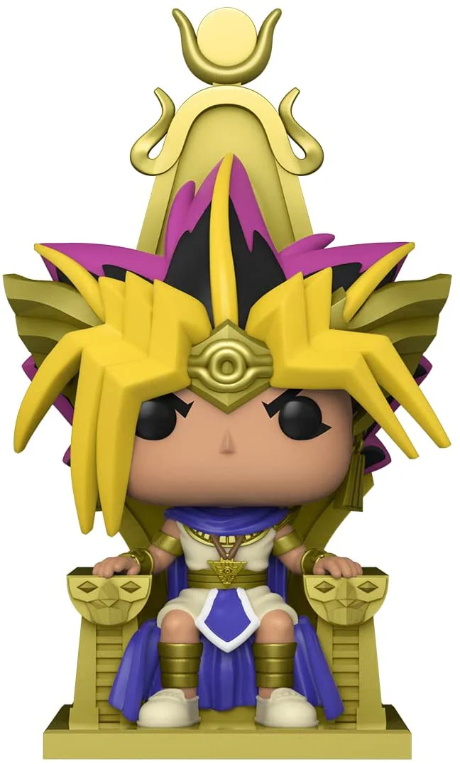 Funko Pop! Deluxe Animation: Yu-Gi-Oh! – Pharaoh Atem #1059 Metallic 6-Inch