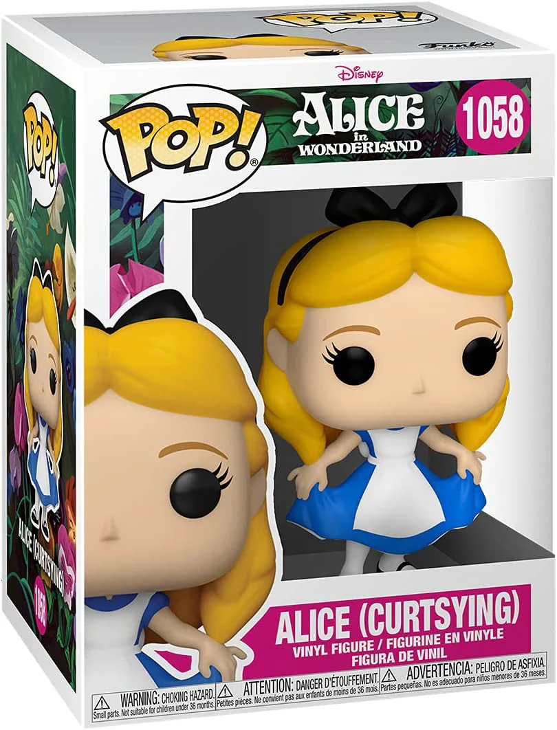 Funko Pop! Disney Alice in Wonderland 70th - Alice Curtsying Vinyl Figure - Image 2