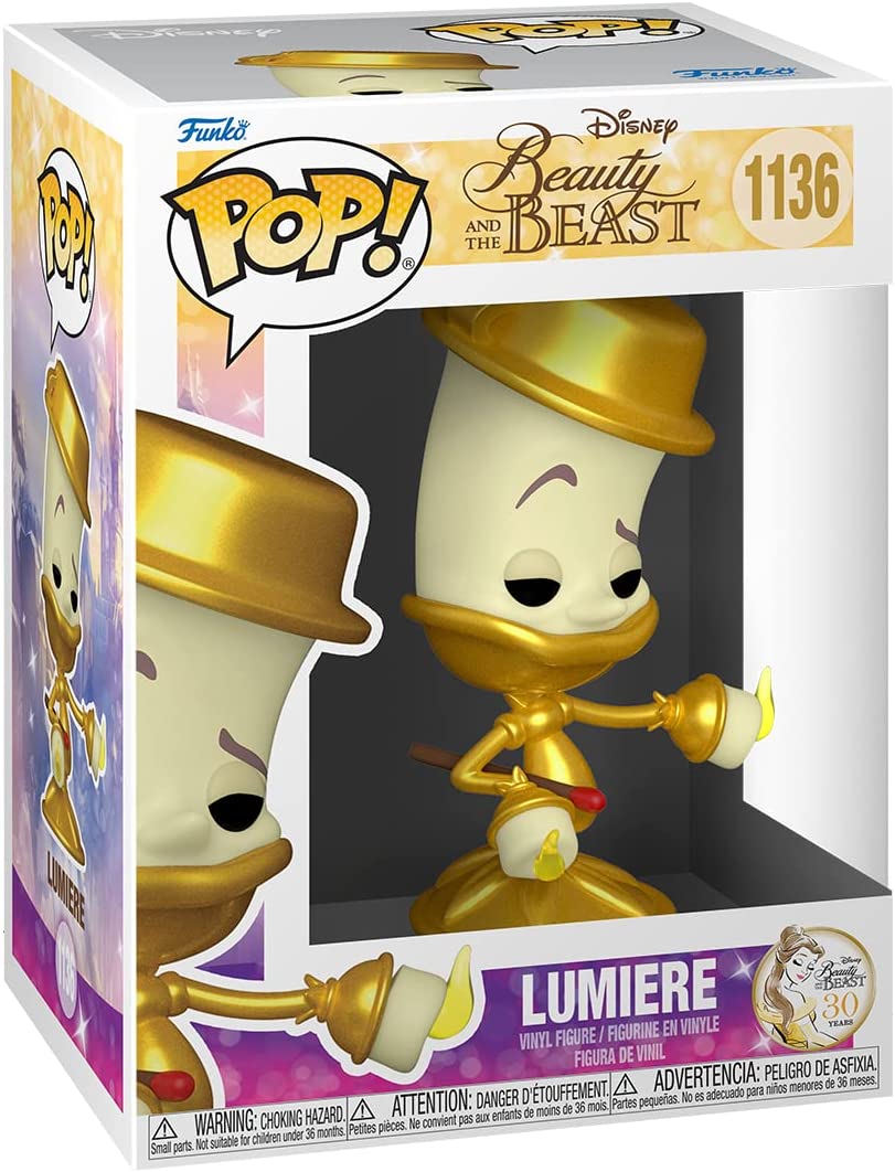 Funko Pop! Disney: Beauty and The Beast - Lumiere Vinyl Figure - Image 2