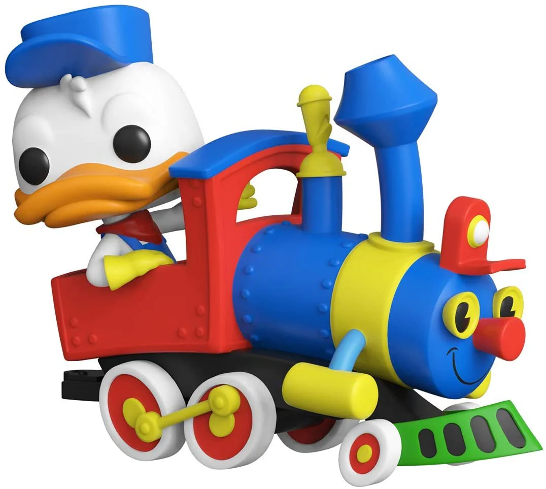 Funko Pop! Disney: Casey Jr. Circus Train Ride - Donald Duck with Engine Vinyl Figure - Image 1