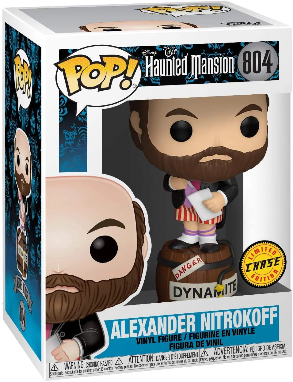 Funko Pop! Disney: Haunted Mansion Portraits - Alexander Nitrokoff Chase Vinyl Figure - Image 1