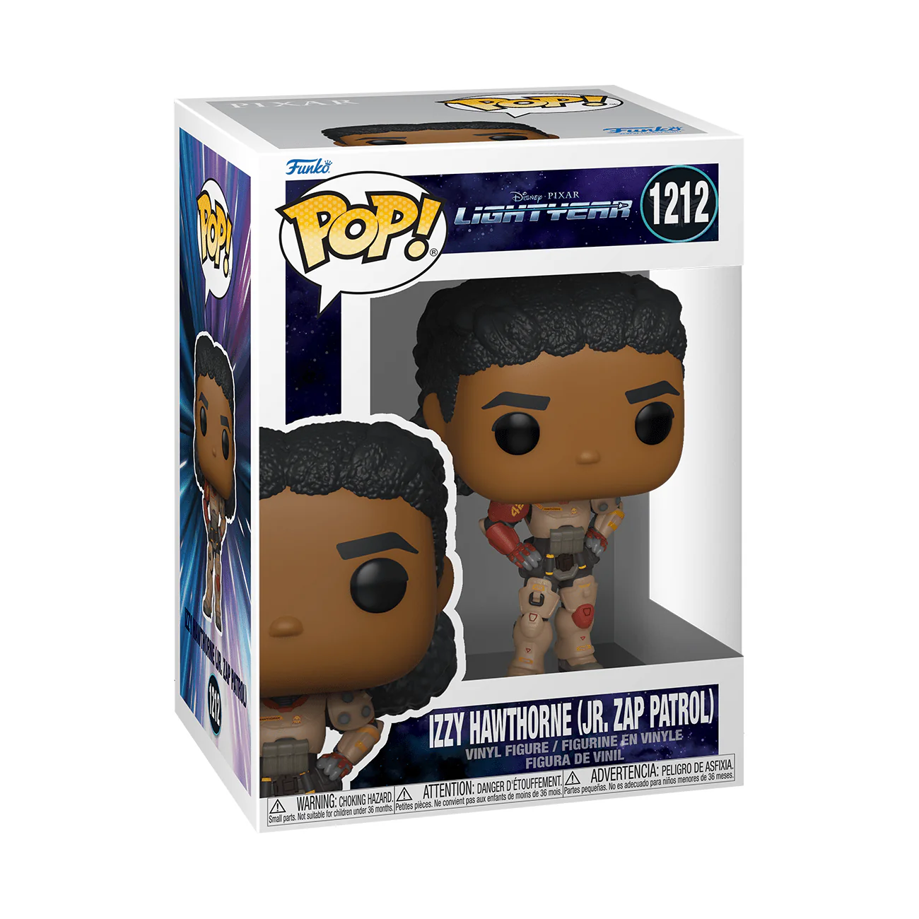 Funko Pop! Disney Pixar: Lightyear - Izzy Hawthorne Jr. Zap Patrol #1212 - Image 2